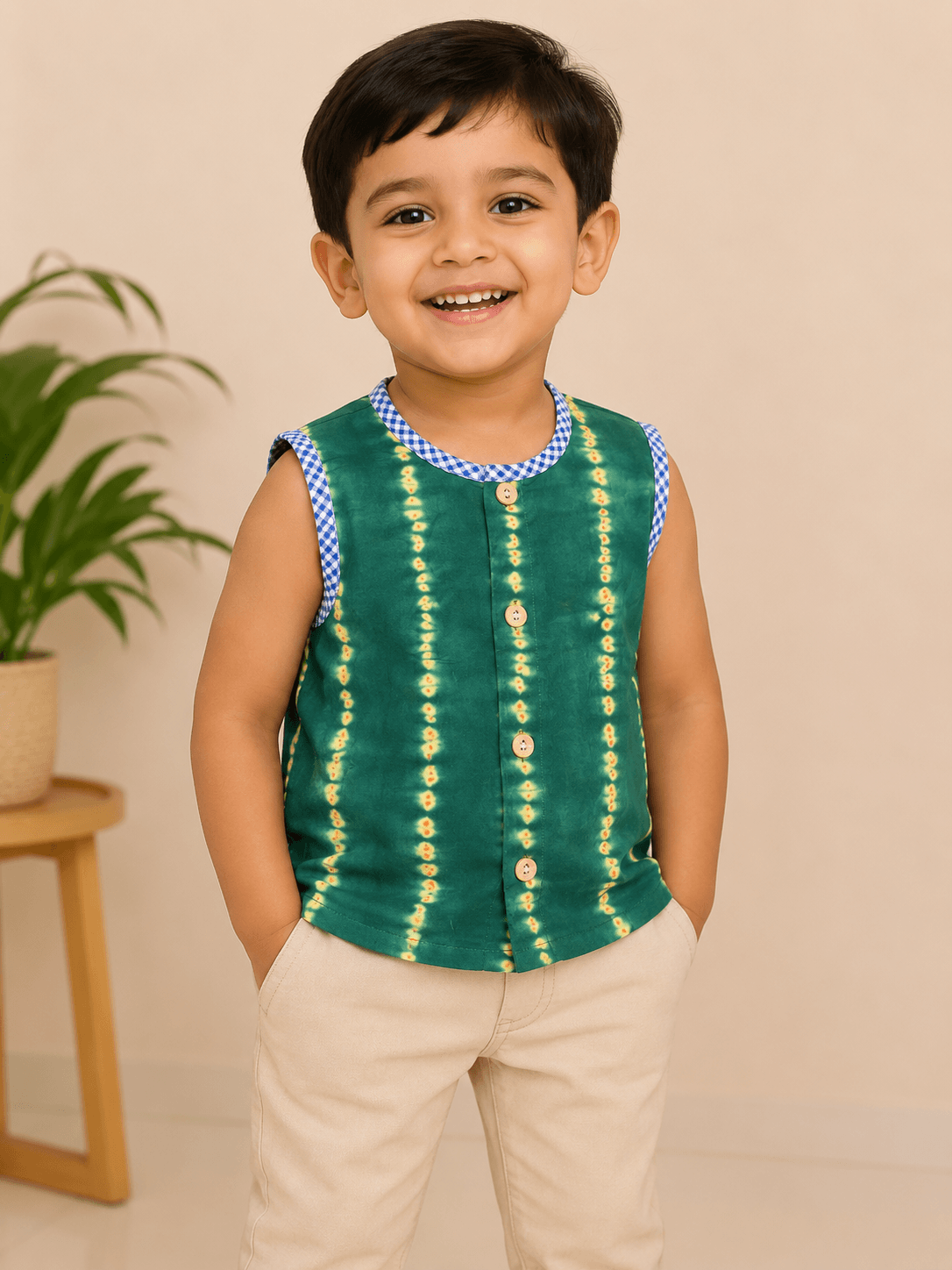 প্রিমিয়াম বাটিক বাচ্চাদের নিমা | ১০০% সুতি - Image 2